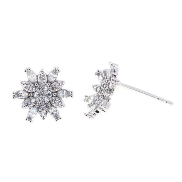 Jewelry earrings SNOWFLAKE