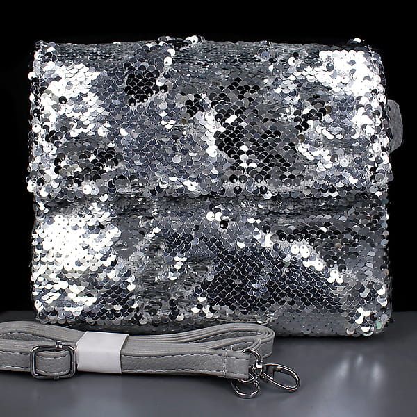 Clutch “Double-sided sequins”