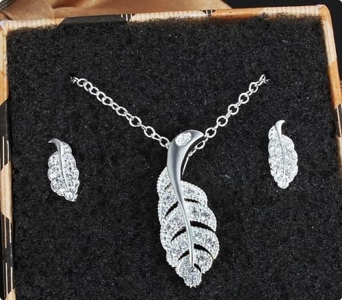 Set of 2 items “Leaves”