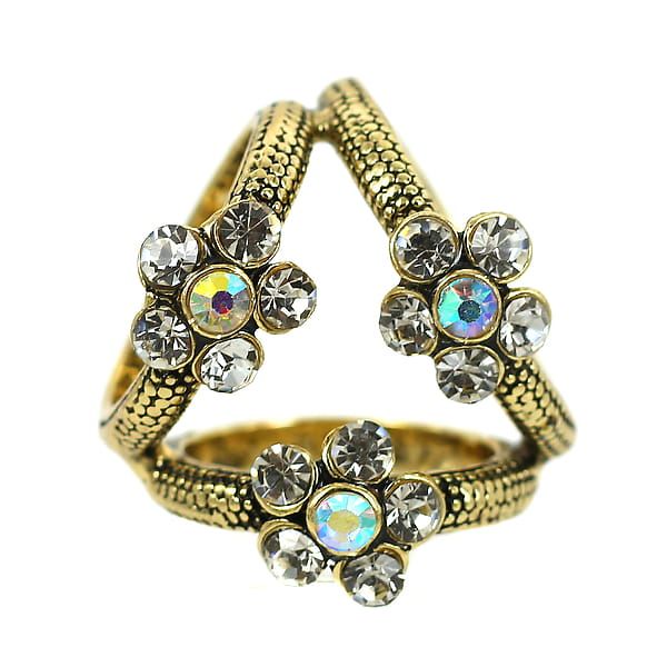 Ring for scarf-brooch