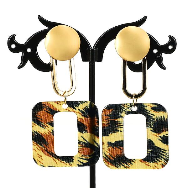 Earrings “Zoo print”