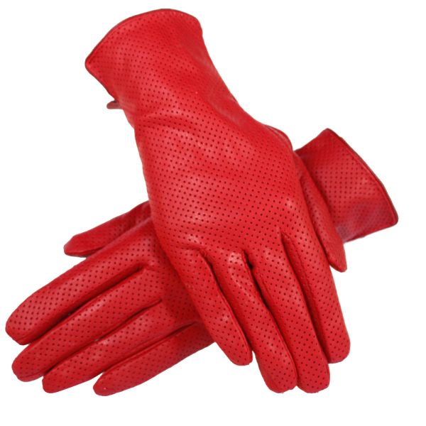 Gloves suit. leather 6.5 r-r