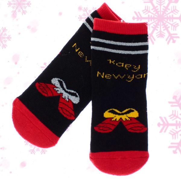 TWerry holiday socks “New Year’s motives” 20-25, 25-30