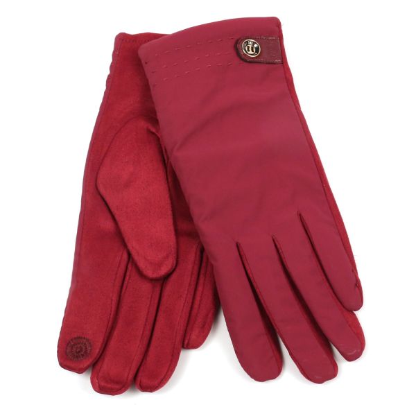 Touch gloves (imitation suede)