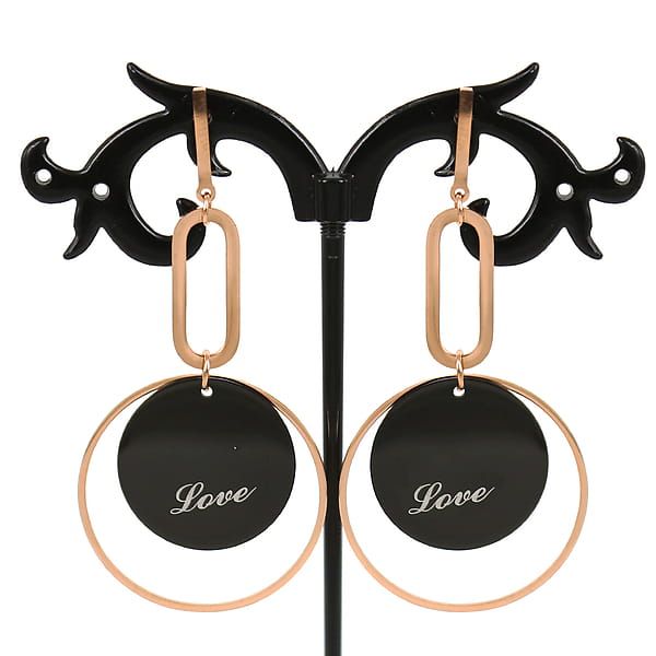 Earrings “LOVE”