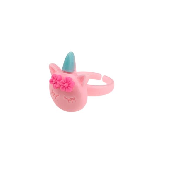 Children's ring "Unicorn" plastic (final price)