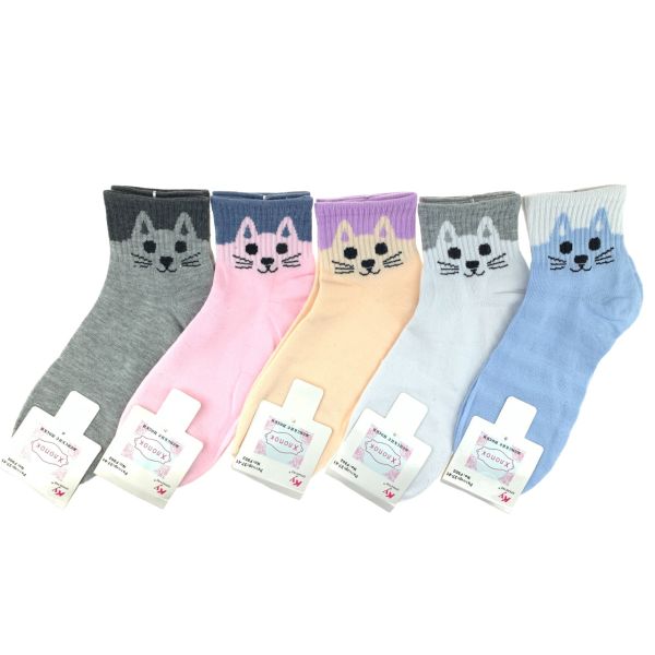 Women's socks with a cute "Cat" print