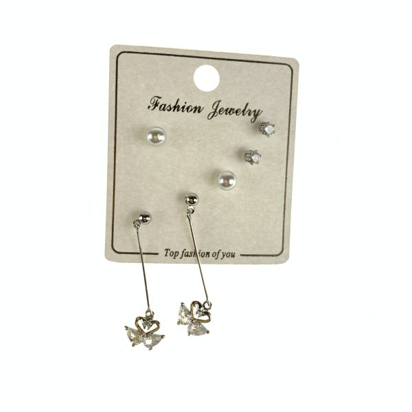 Set of earrings 3 pairs