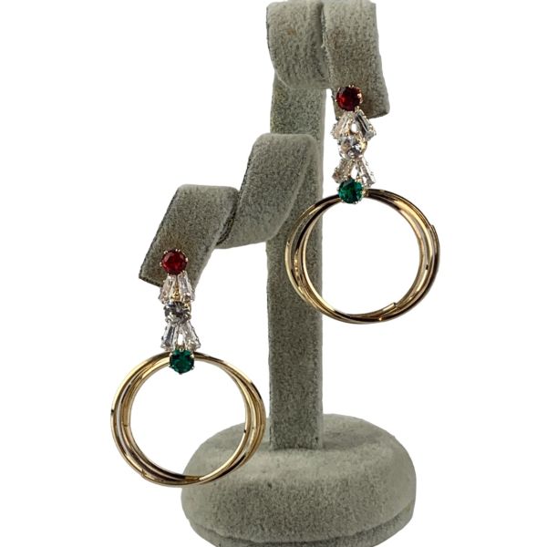 Earrings with rings
