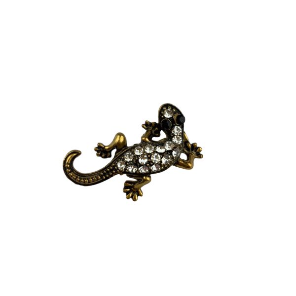 Mini brooch “Lizard”