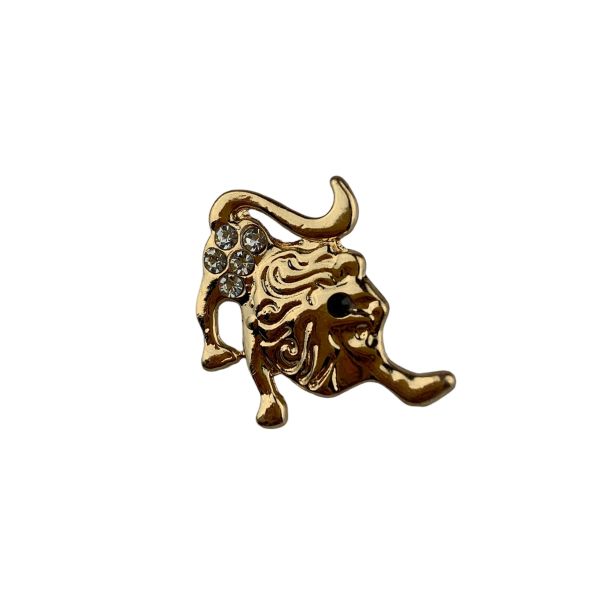 Mini brooch zodiac sign “Leo”