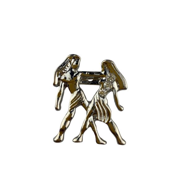 Mini brooch zodiac sign “Gemini”