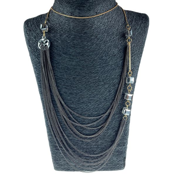 Long necklace "Chains"