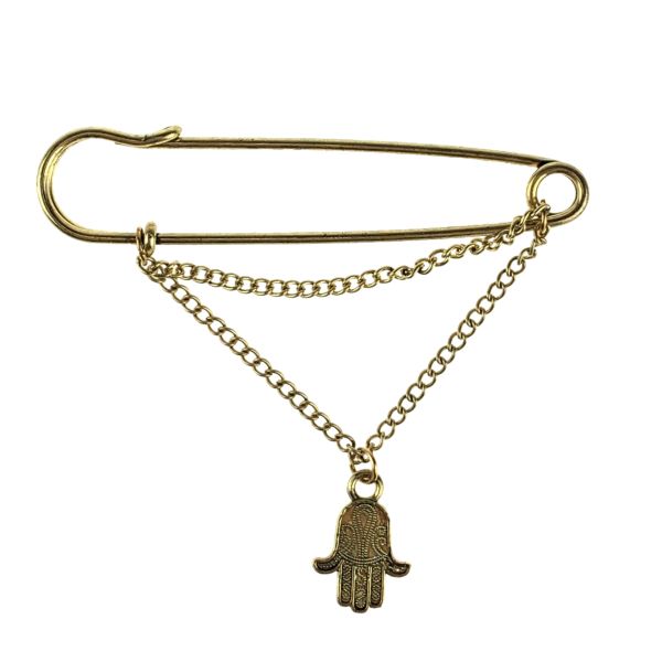 Brooch pin “Hand of Luck”
